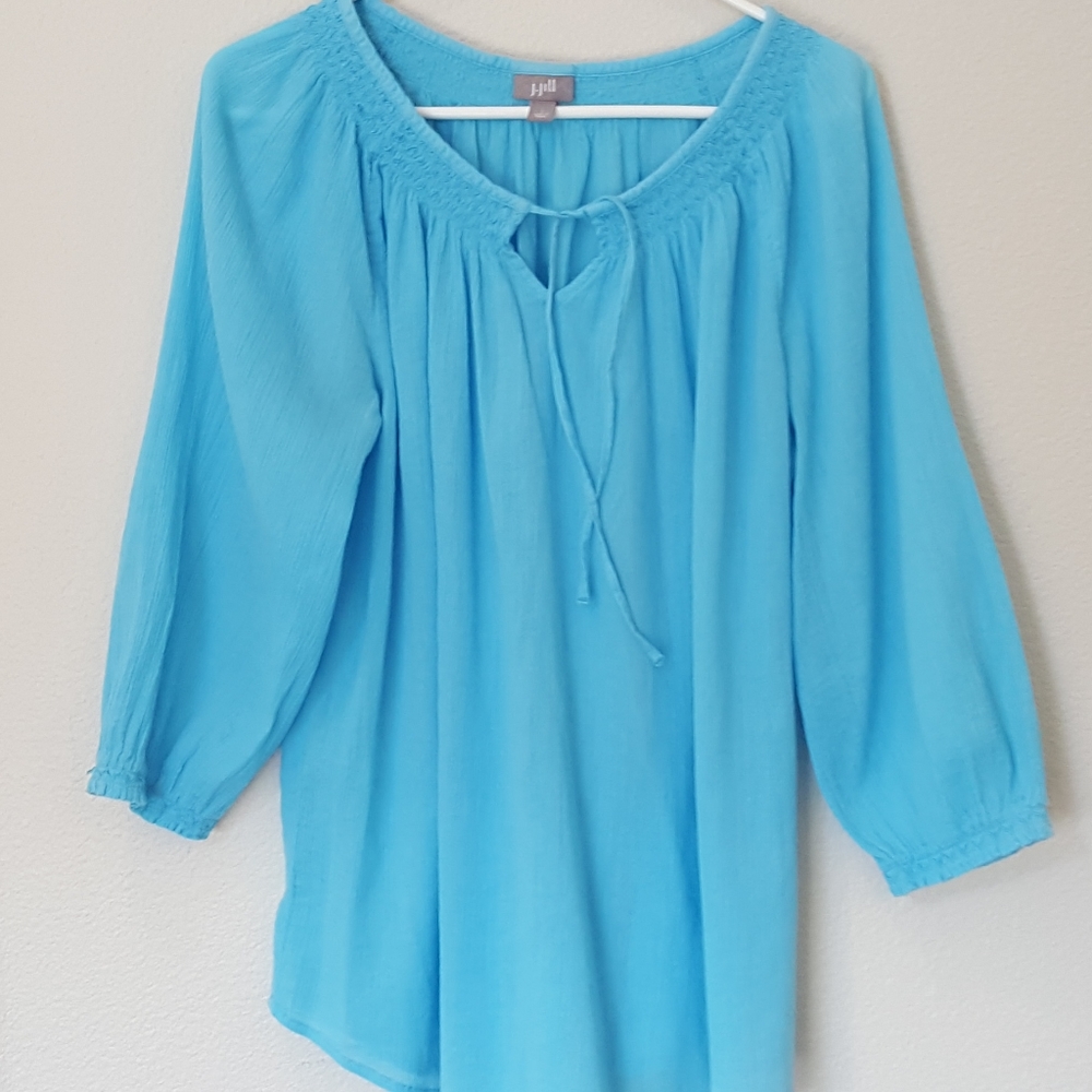 J.Jill Peasant Blouse Large